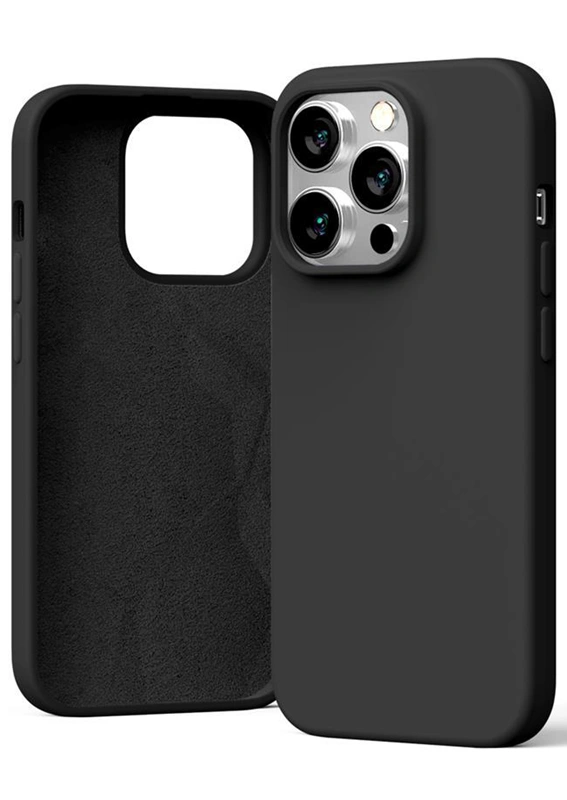 Smart Samsung Galaxy A57 Mercury silikoninis dėklas, juoda, 1 nuotrauka